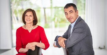 Katrin Göring-Eckardt und Cem Özdemir Foto: © Rasmus Tanck Katrin Göring-Eckardt und Cem Özdemir Foto: © Rasmus Tanck